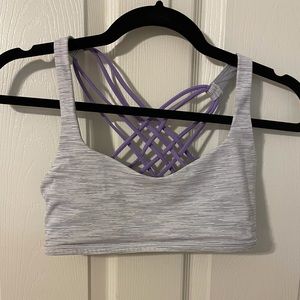 Free to be wild Lululemon bra